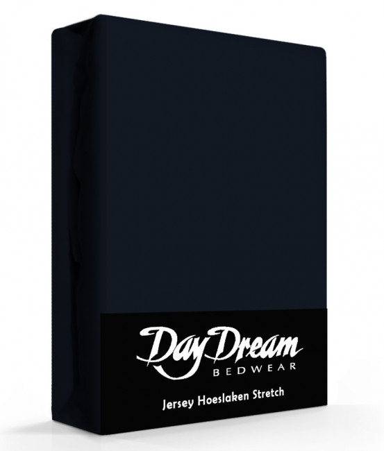 Day Dream Jersey Hoeslaken navy-90 x 200 cm