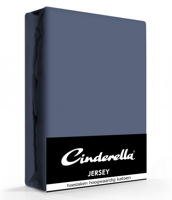 Cinderella Jersey Hoeslaken Dark Blue