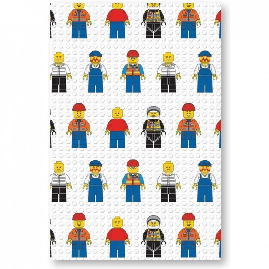 Lego Personages Fleece Deken