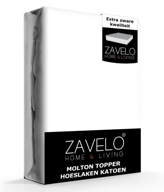 Zavelo Molton Topper Hoeslaken (100% Katoen)