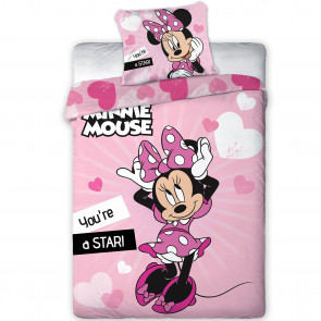 Minnie Mouse Dekbedovertrek Star