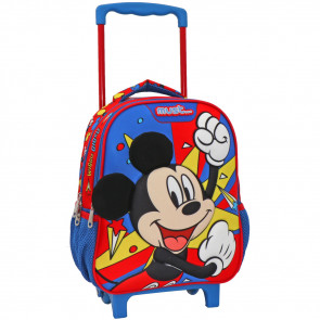 Disney Mickey Mouse Rugzak Trolley, Wiggle Giggle - 31 x 27 x 10 cm - Polyester