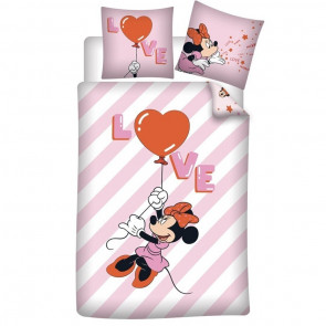 Disney Minnie Mouse Dekbedovertrek Love Balloon