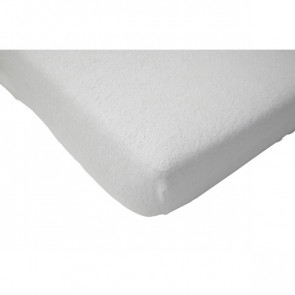 Ambianzz Bedding - Waterdichte Molton Hoeslaken voor Matras - Katoen (stretch) - 60x120 + 17 cm - Wit