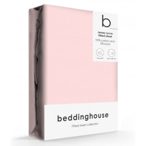 Beddinghouse Jersey-Lycra Hoeslaken Licht Roze
