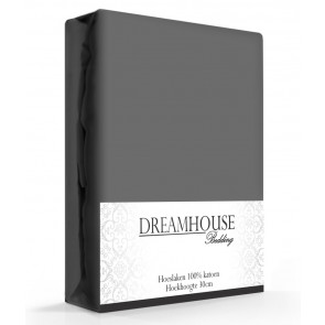 Dreamhouse Hoeslaken Katoen Antraciet