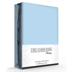 Dreamhouse Hoeslaken Katoen Blauw