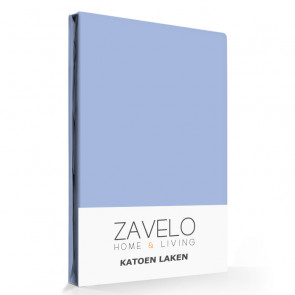 Zavelo Laken Basics Blauw (Katoen)