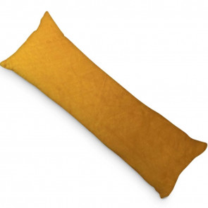 PandaHug Velvet Body Pillow Kussensloop Cognac (45x145 cm) 
