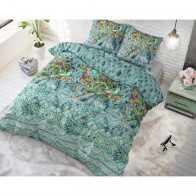 Sleeptime Dekbedovertrek Fresh Vibes Turquoise