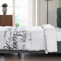 All-in one Lazy Dekbed Royal Luxury Wit