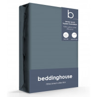 Beddinghouse Jersey-Lycra Topper Hoeslaken Cool Grey