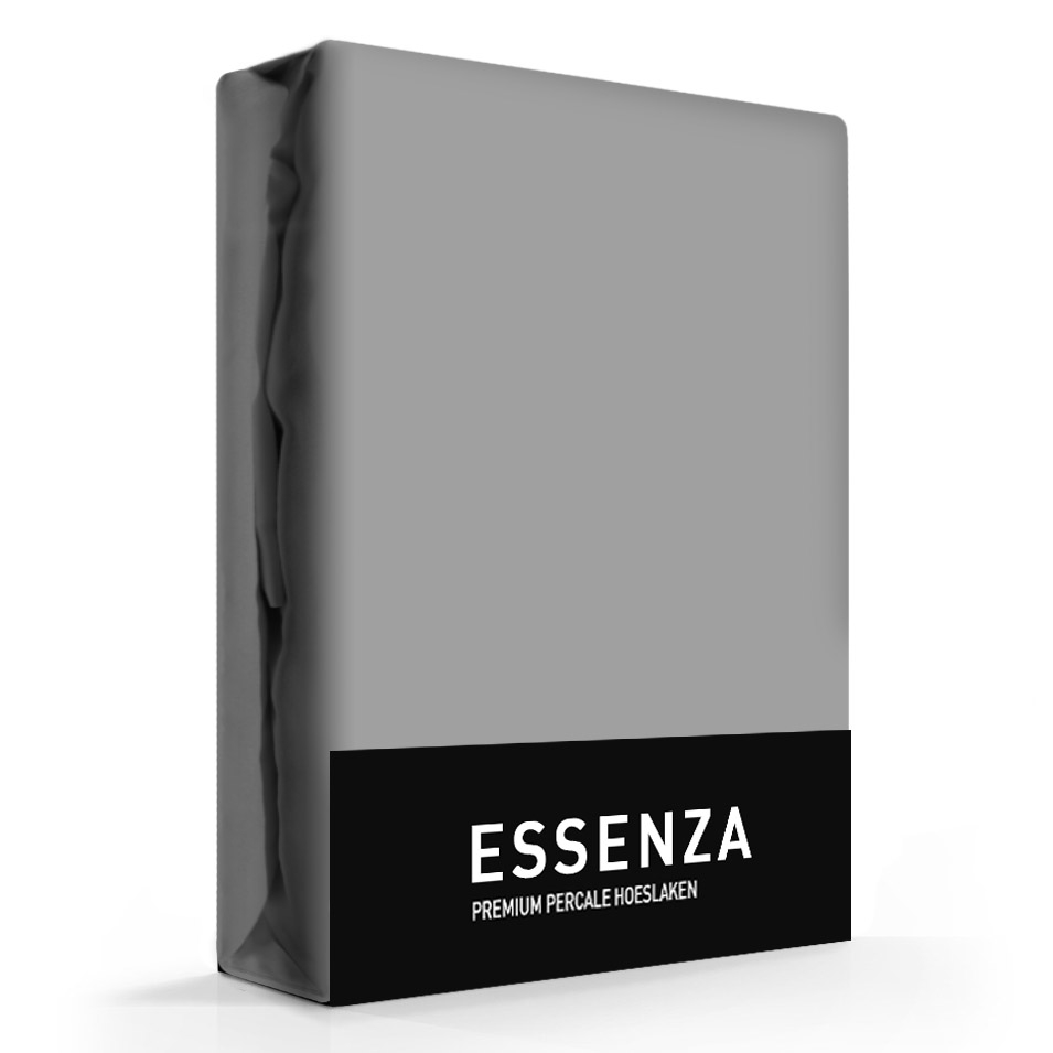 Essenza Hoeslaken Premium Percal Steel Grey-90 x 190 cm